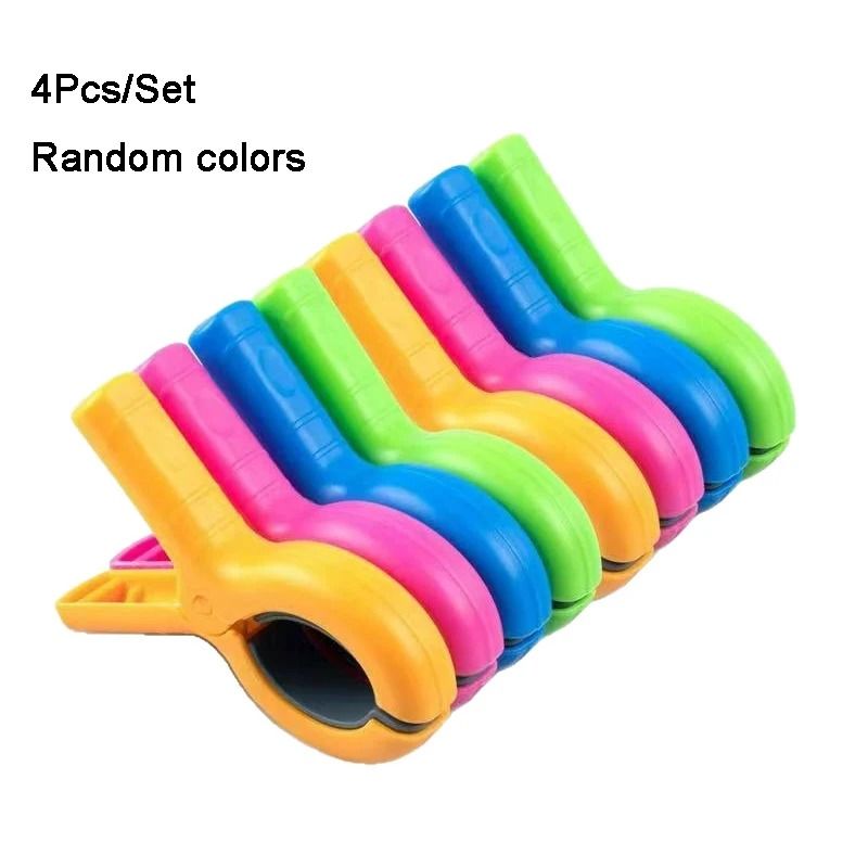 Heavy Duty Beach Towel Clips for Chairs and Loungers Secure Towel Holder Clips