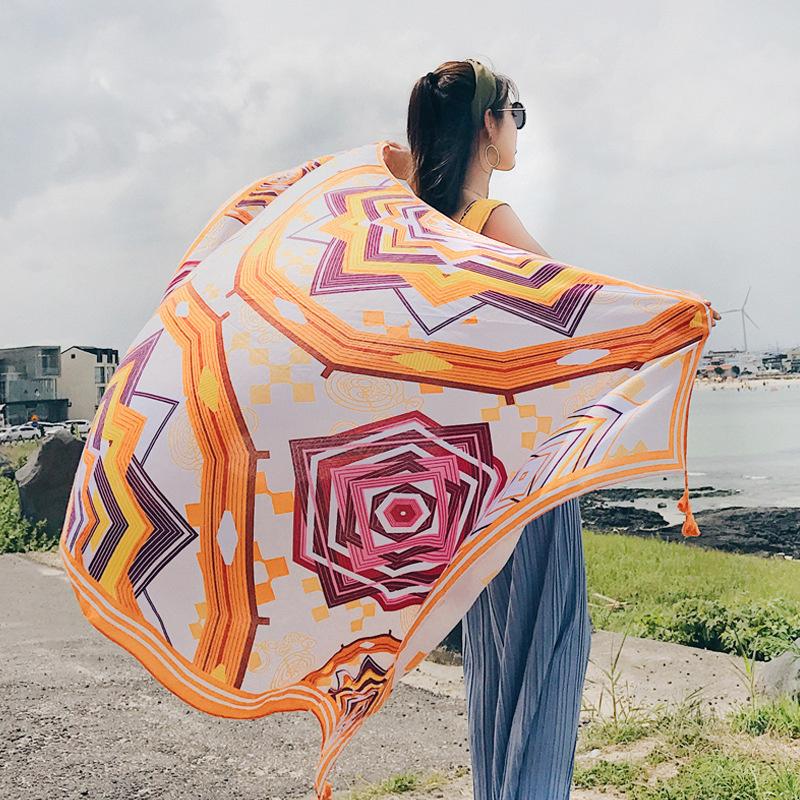 Women Beach Dress, Large Bikini Bathing Swimwear Cover Up Sarong Wrap Scarf