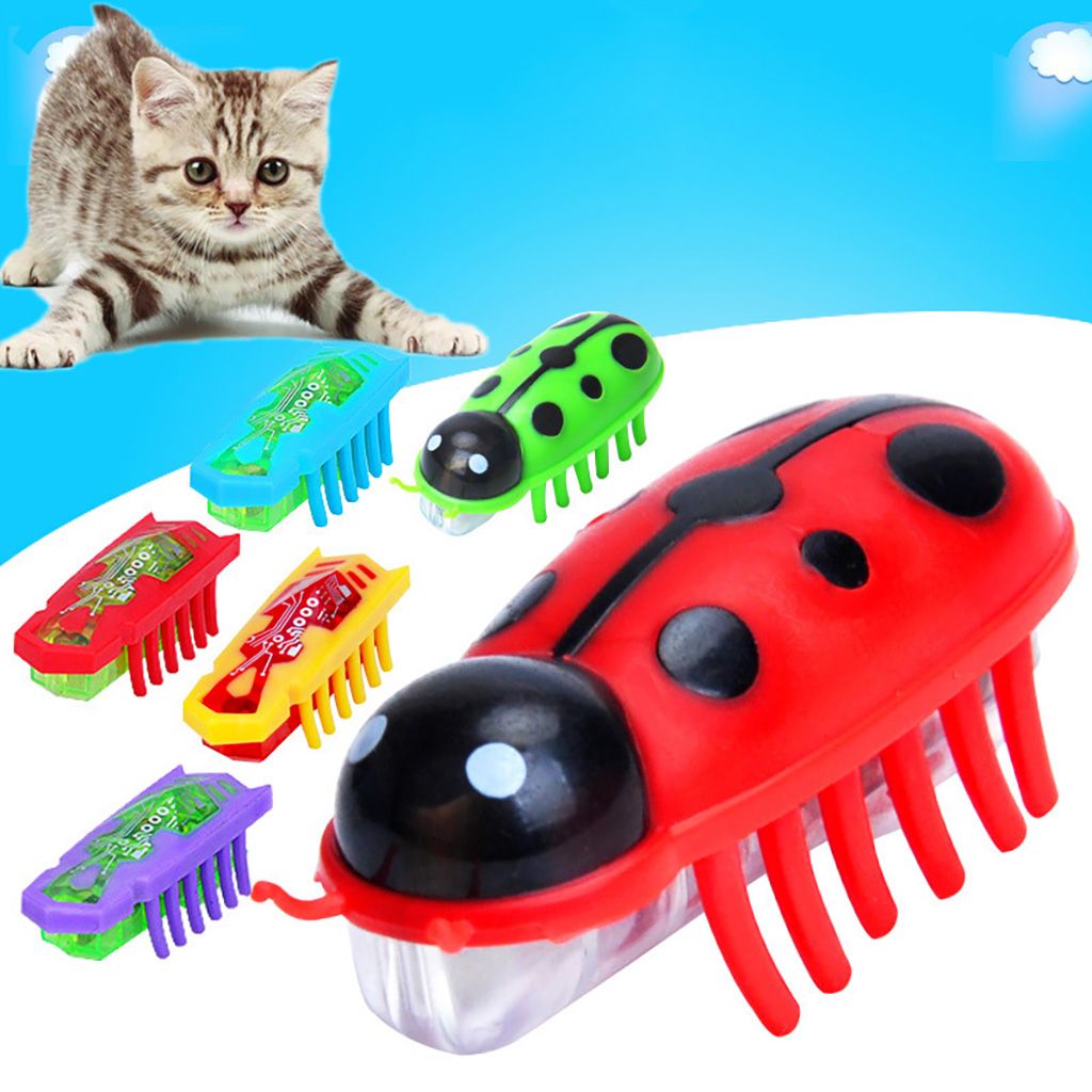 Interactive Electric Bug Cat Toy: Shake & Entertain Your Pets!