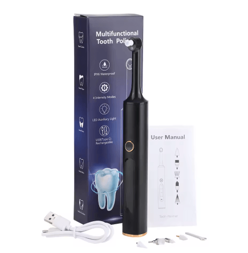 CleanSonic Pro Electric Dental Cleaner & Teeth Whitening Polisher