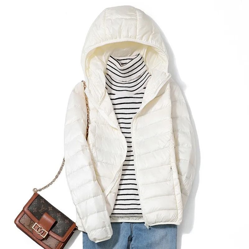 Womens Sweet Style Ultralight Packable Puffer