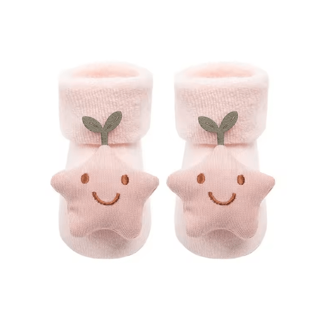 CozySnow Christmas Baby Socks Warm Knitted Snowman and Deer Mid Socks