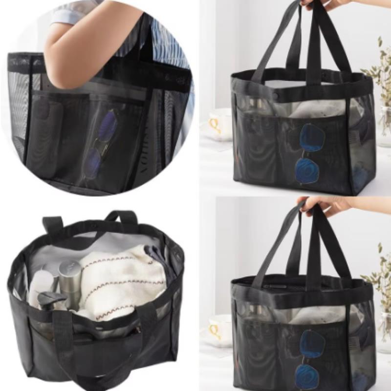 Breathable Mesh Beach Bag Large Beach Tote for Pool Travel and Gym