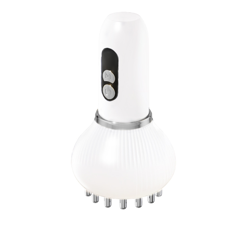 Meridian Massage Brush USB Charging, 9-Speed Heating, Vibration Mode, Massaging Neck, Shoulders, Waist