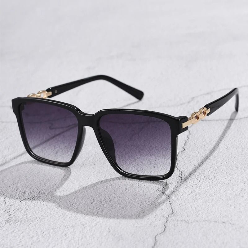 Womens Square Fashion Sunglasses with UV400 Protection