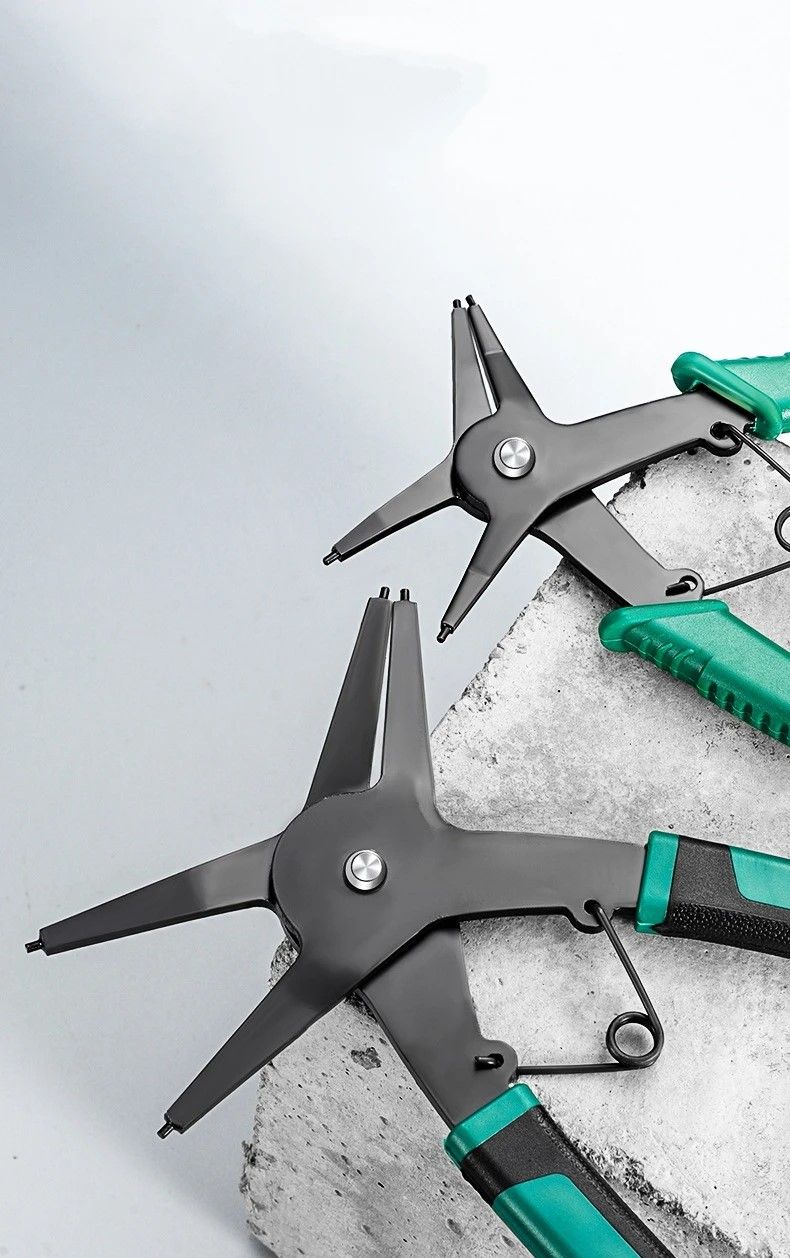 PrecisionMulti Snap-Ring & Circlip Pliers – Internal & External Retaining Ring Tool