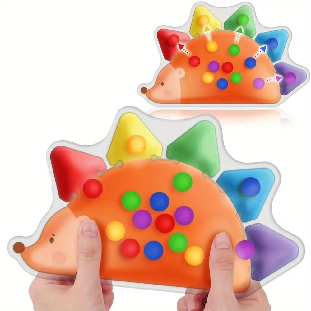 Hedgehog Sensory Pad & Color Matching Educational Logic