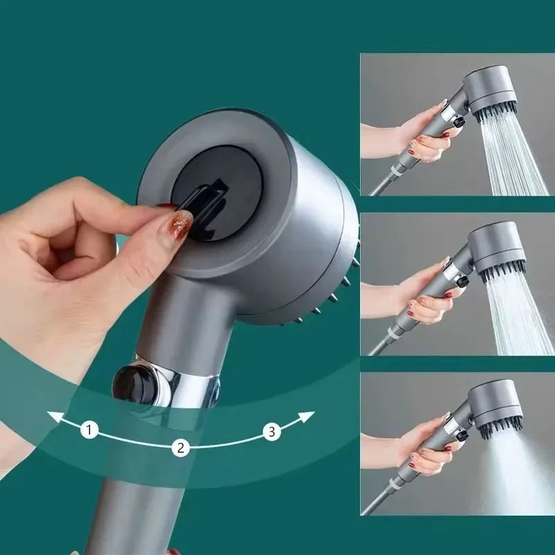 Four Mode Massage Shower Filter Head