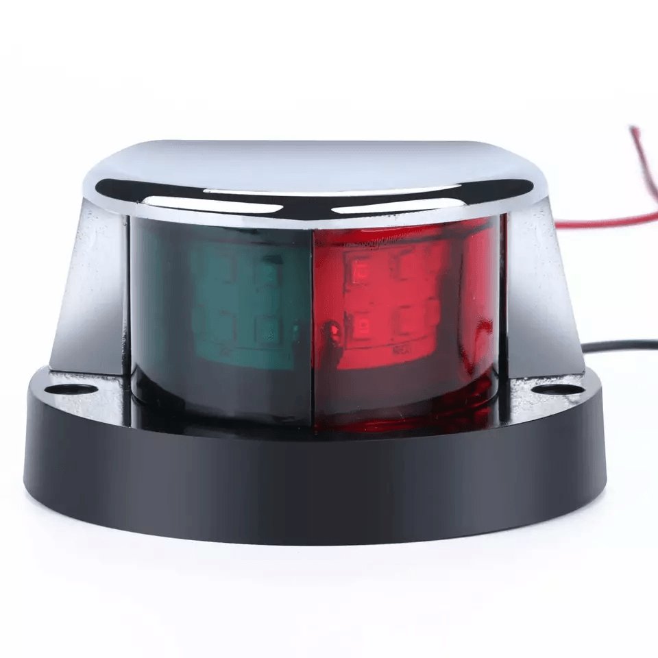 Waterproof Boat Navigation Light LED Red Green Bow Marine Pontoon Lamp