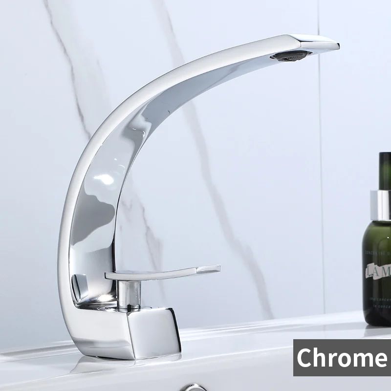 Modern Waterfall Basin Faucet