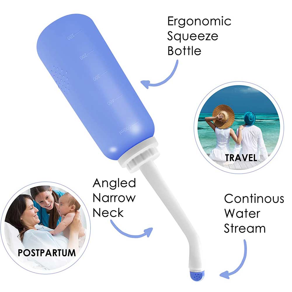 Portable Bidet Travel Peri Bottle for Postpartum and Personal Hygiene