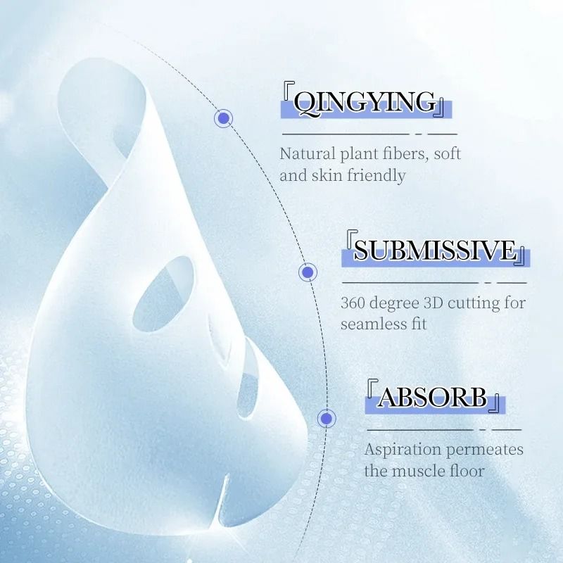 SADOER Hyaluronic Acid Firming and Hydrating Facial Mask 10pcs