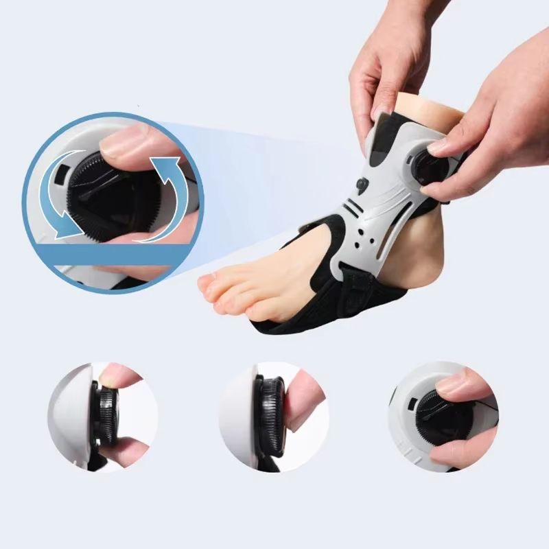 Adjustable Ankle Support Fixator with Airbag – Inversion Protection Orthosis