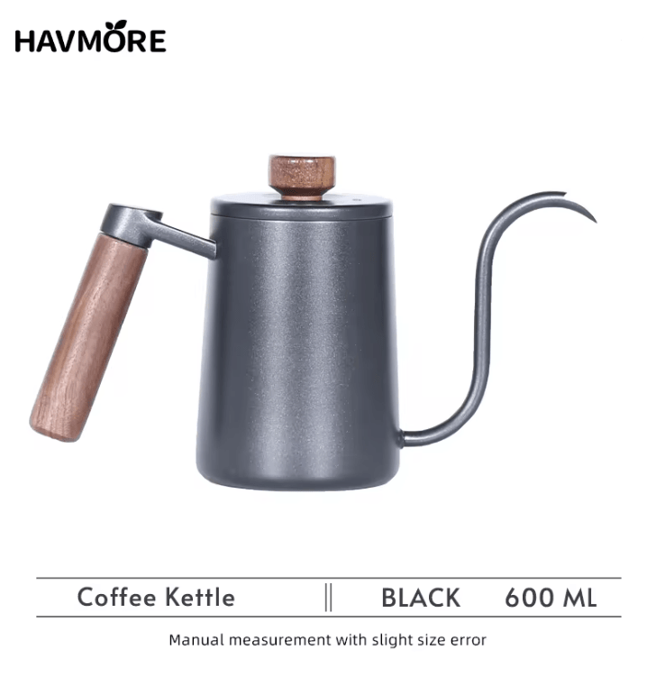 PrecisionFlow Stainless Steel Gooseneck Coffee Kettle