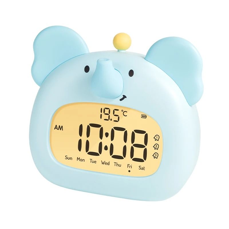 Cute Capybara Bedside LED Kids Alarm Clock