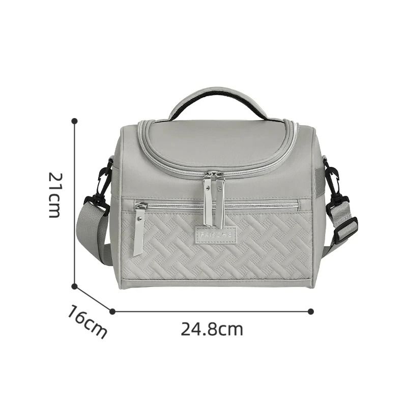 Premium Large-Capacity Insulated Shoulder Bento Bag