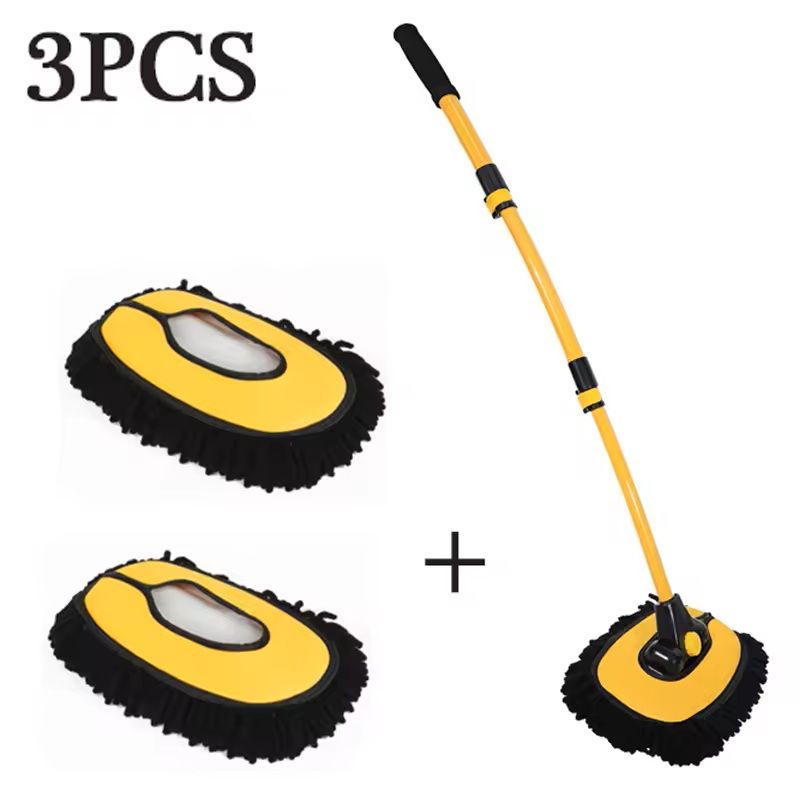 New Car Wash Mop Cleaning Brush With Telescoping Handle