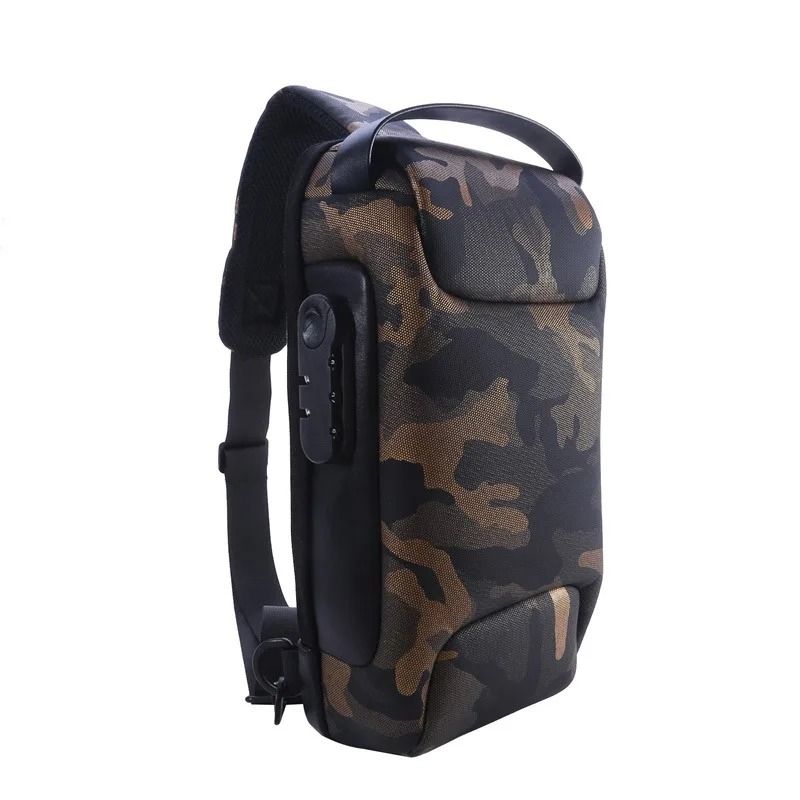 Men Waterproof Anti Theft Crossbody Shoulder Bag