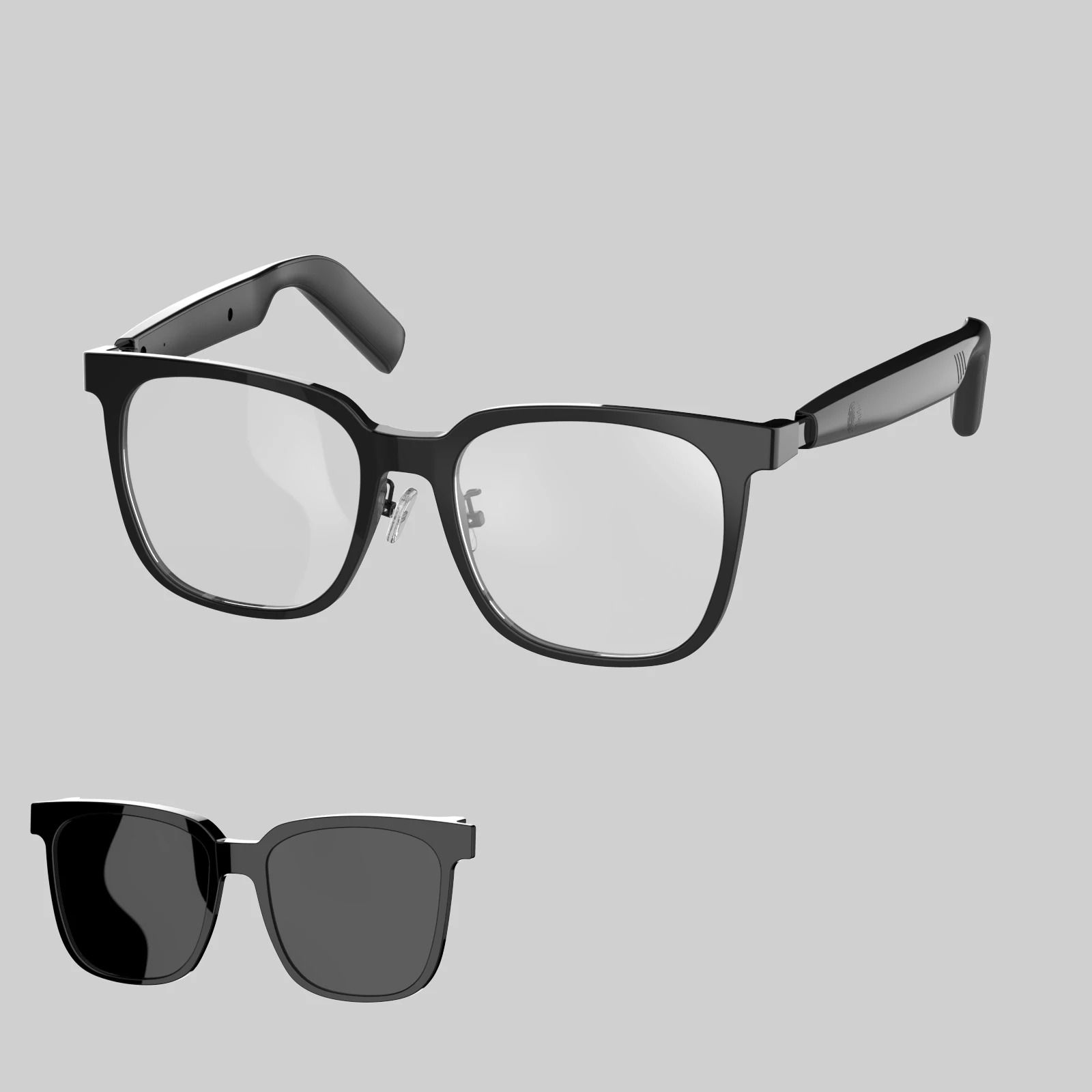 SG18 Pro 2-in-1 Smart Glasses – Magnetic Polarized Lenses & TWS Audio – HiFi Wireless Stereo Eyewear