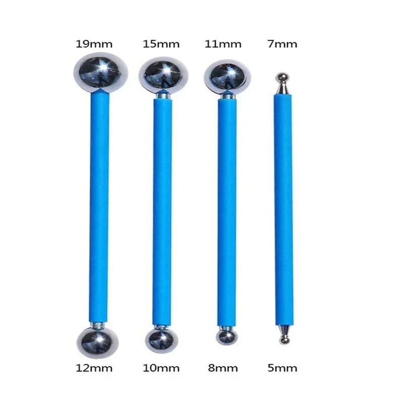 Professional Tile Grout Repair Tool Double Ball Modelling Stick Set