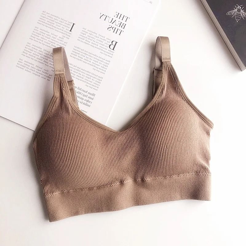 Seamless Athletic Crop Top Bralette