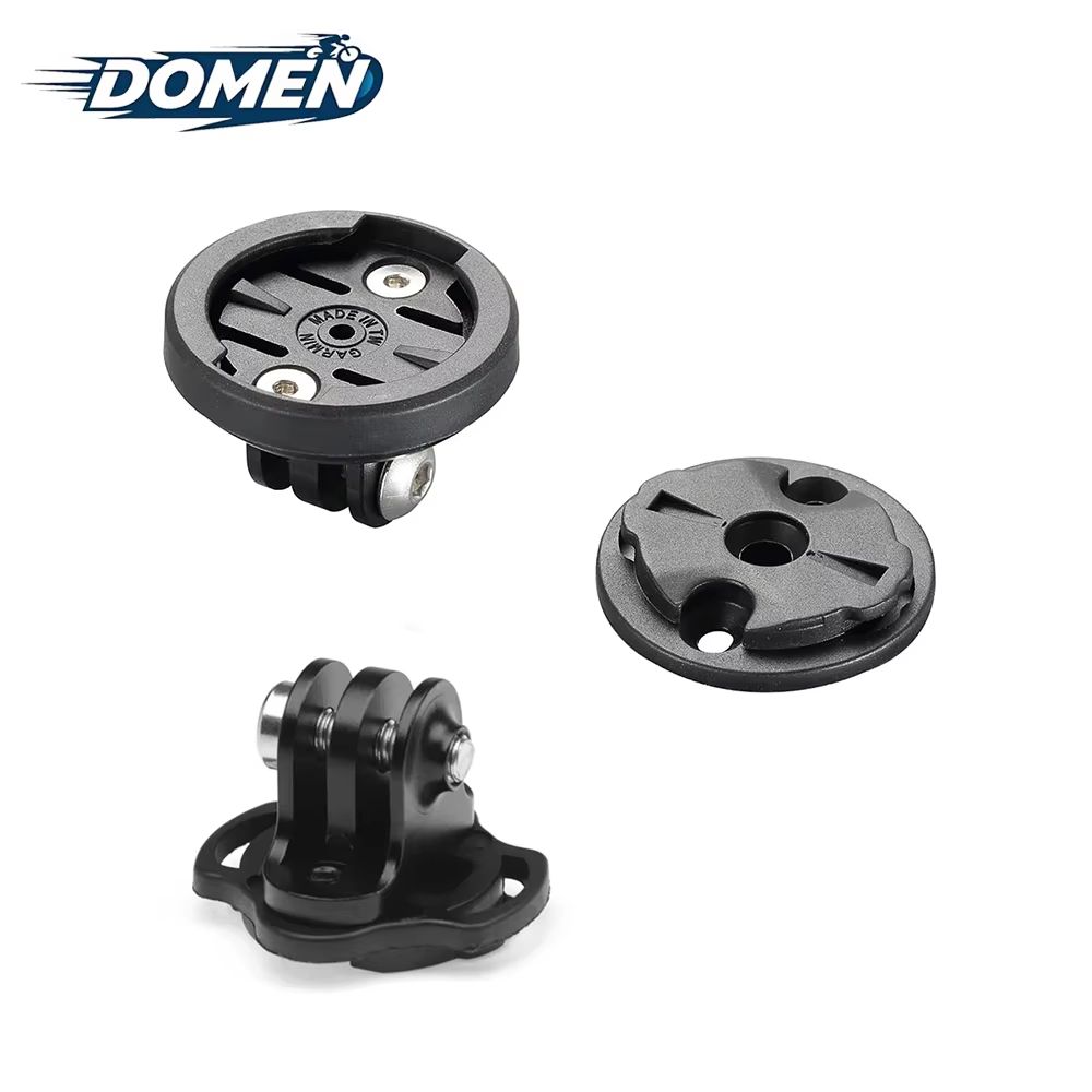 Universal Bicycle Computer & Camera Mount Adapter for Garmin GoPro and Headlight Accessories