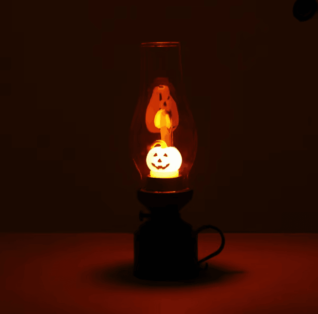 Calcifer Flameless Night Light Retro Anime Decorative Table Lamp