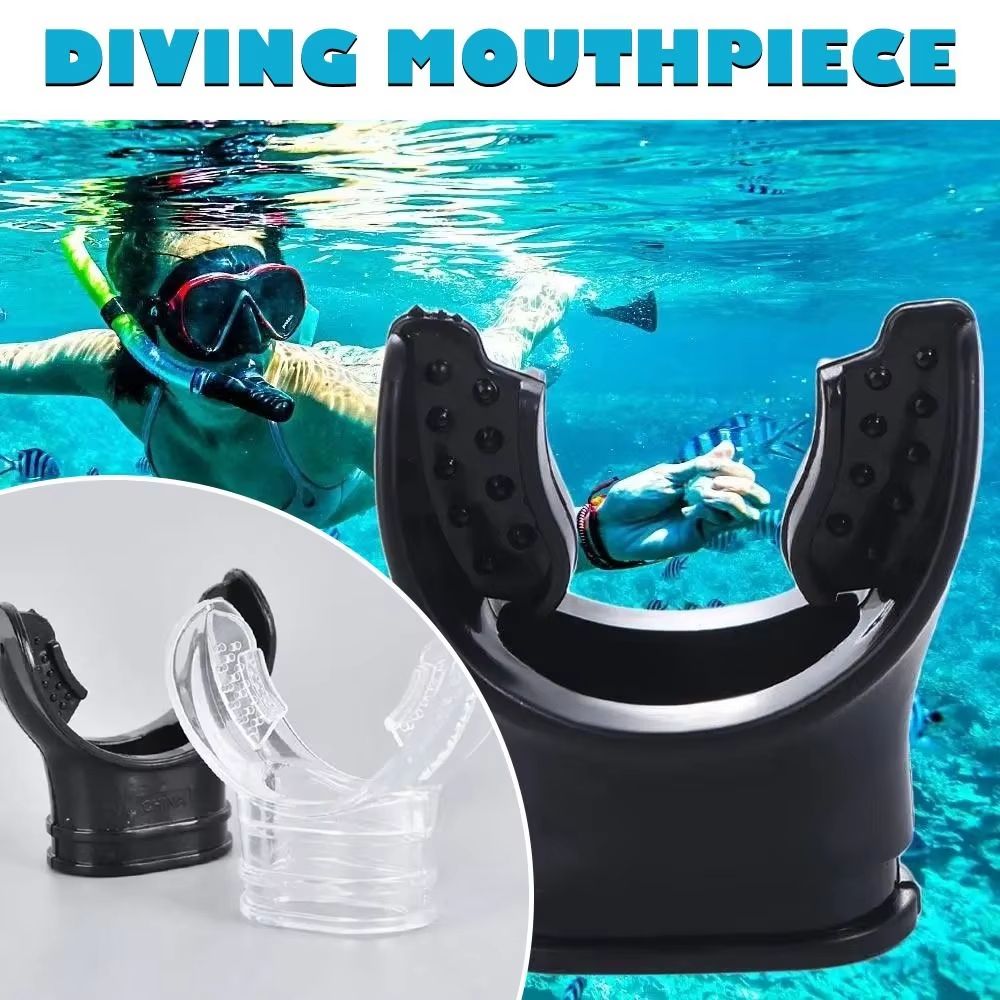 Silicone Snorkel Mouthpiece for Dive Breathing Tube Underwater Accessory