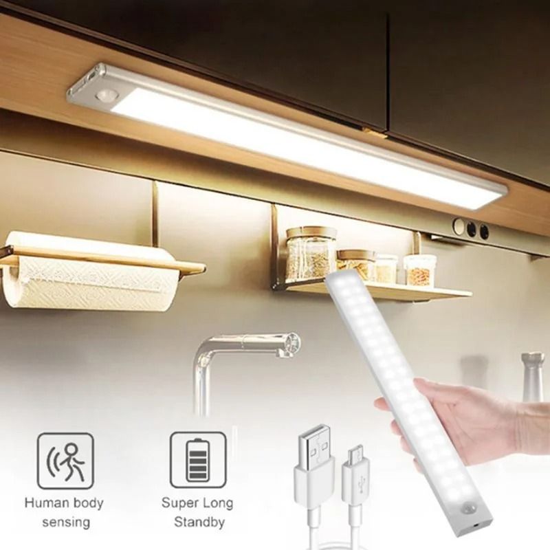 Ultra-Thin Magnetic Wireless LED Smart Night Light