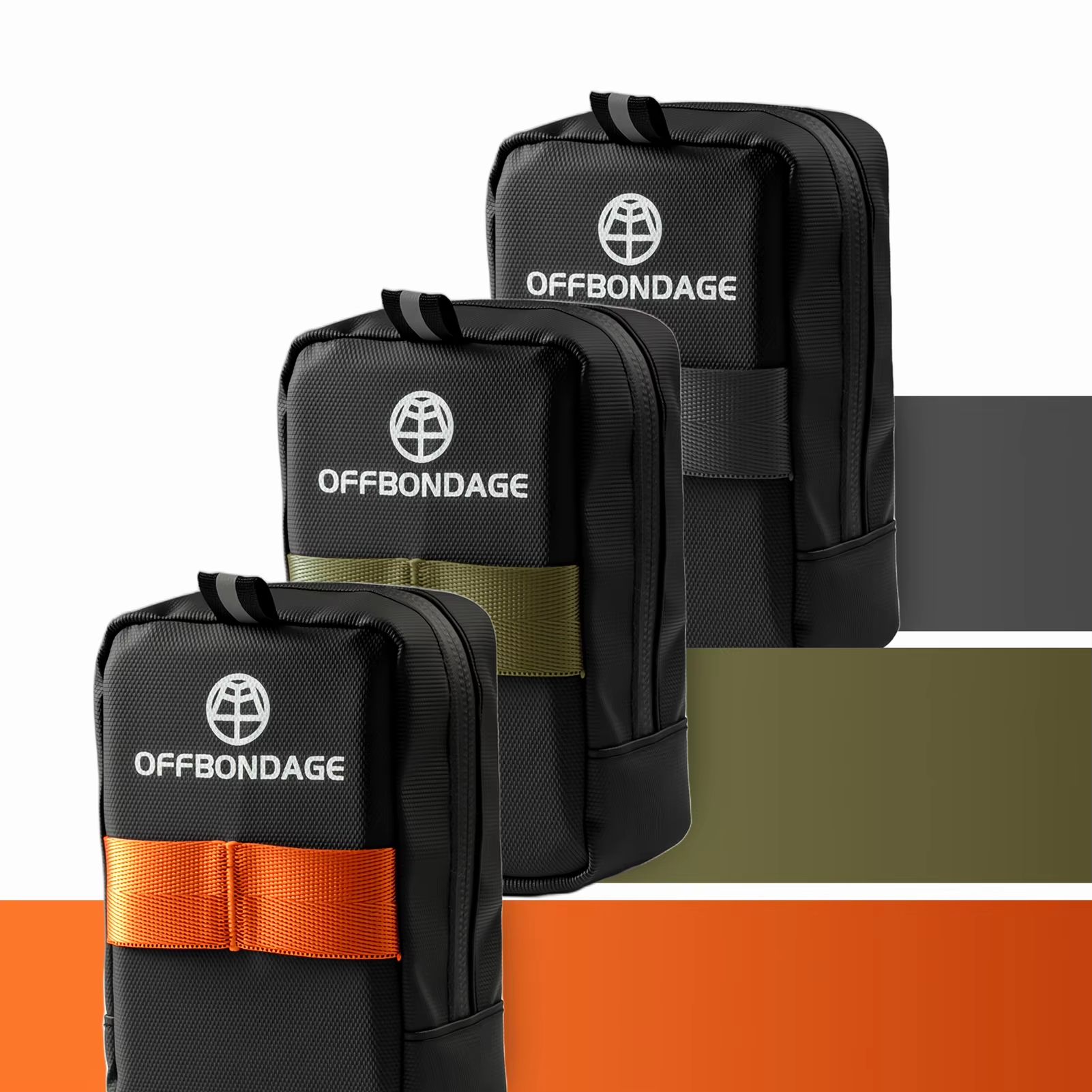 OFFBONDAGE Bicycle Saddle Bag - Cycling Repair Tools Tail Pouch Pack