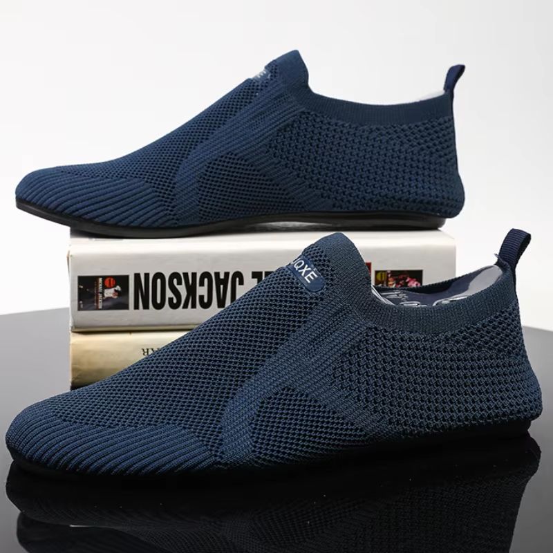 Breathable Men's Running Shoes Lightweight Walking Sneakers Anti Slip Casual Footwear