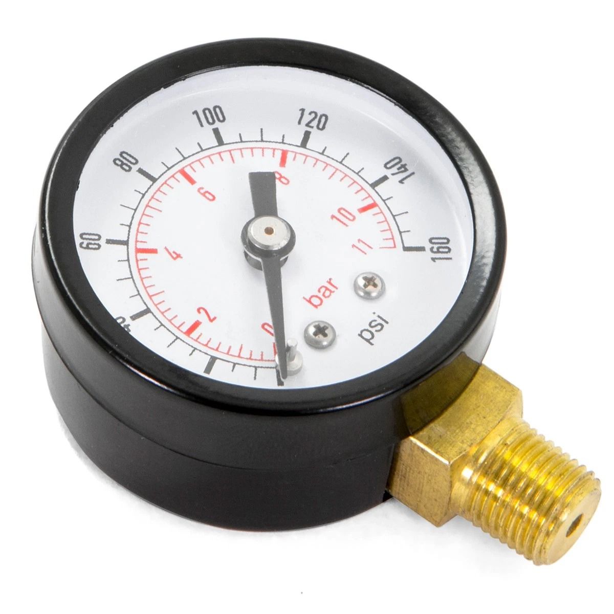 Water Pressure Gauge Dial NPT Bottom Mount
