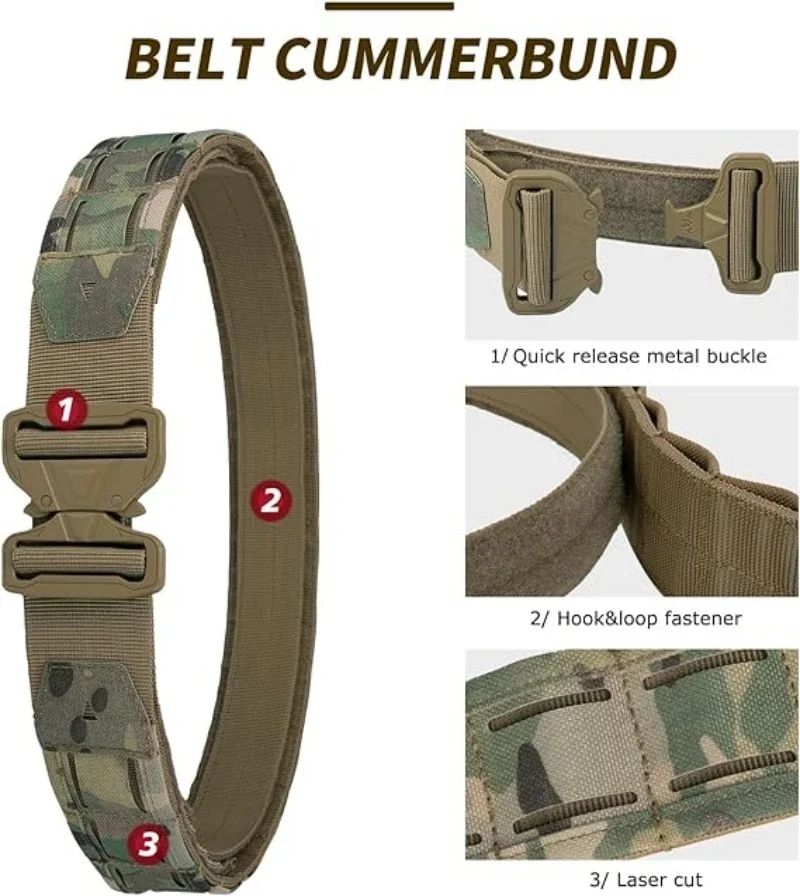 YAKEDA Tactical Riggers Duty Belt