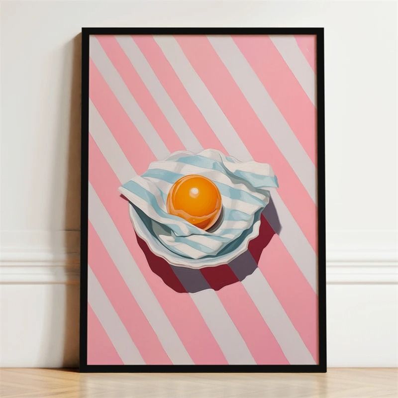Gastronomic Narrative Canvas – High-Definition French Breakfast Architectural Art