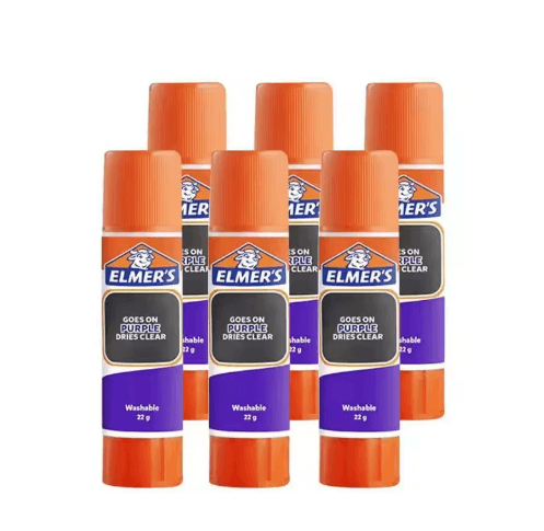 Color Changing Washable Glue Stick – Transparent Craft & Eyebrow Styling Essential