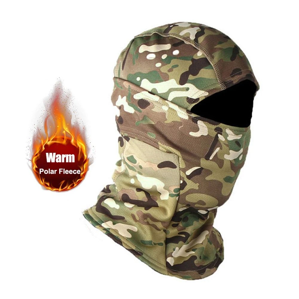 Polar Fleece Camouflage Tactical Balaclava