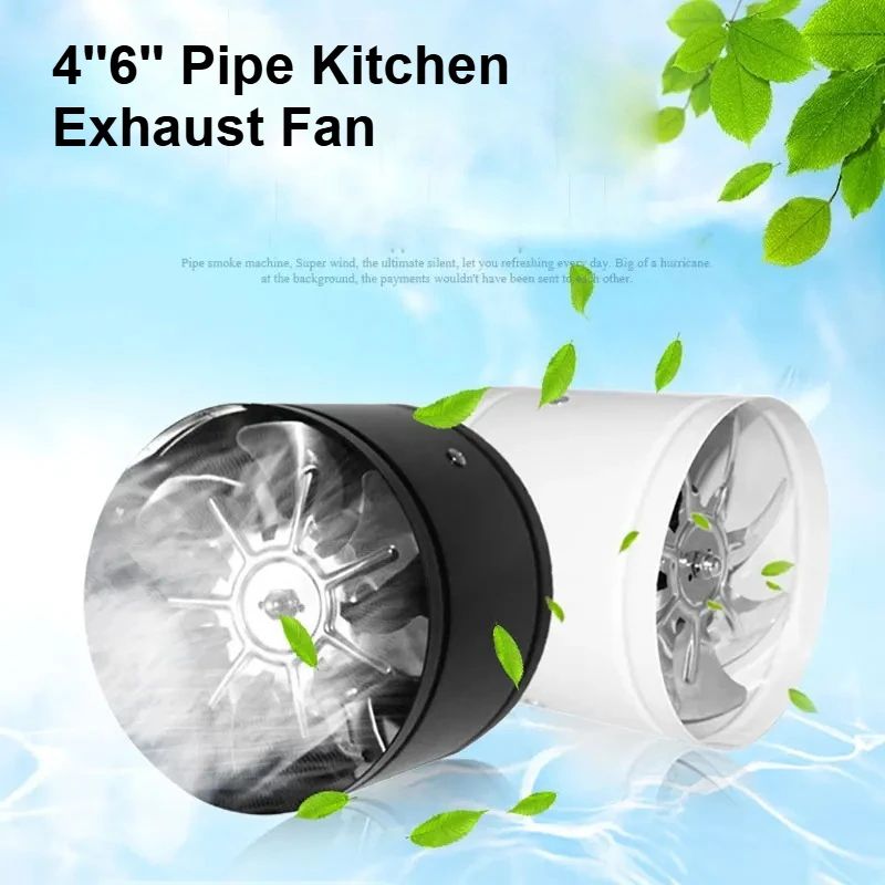 Metal Inline Exhaust Duct Fan 4