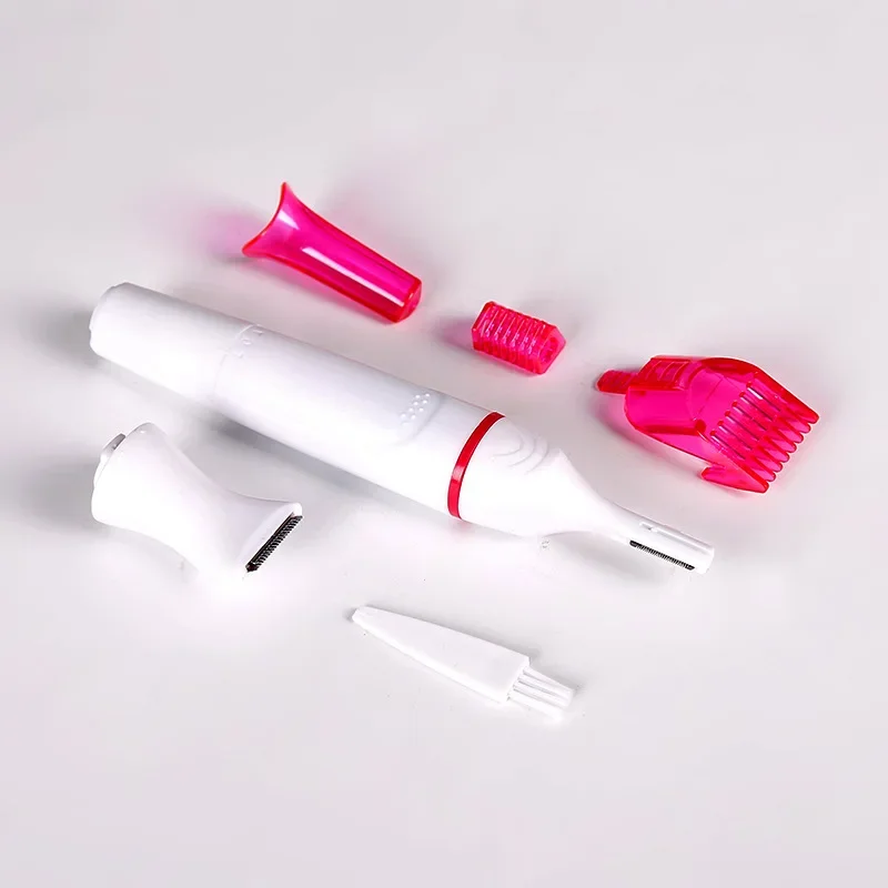 GlowSmooth Womens Electric Shaver Facial Hair Remover and Eyebrow Trimmer