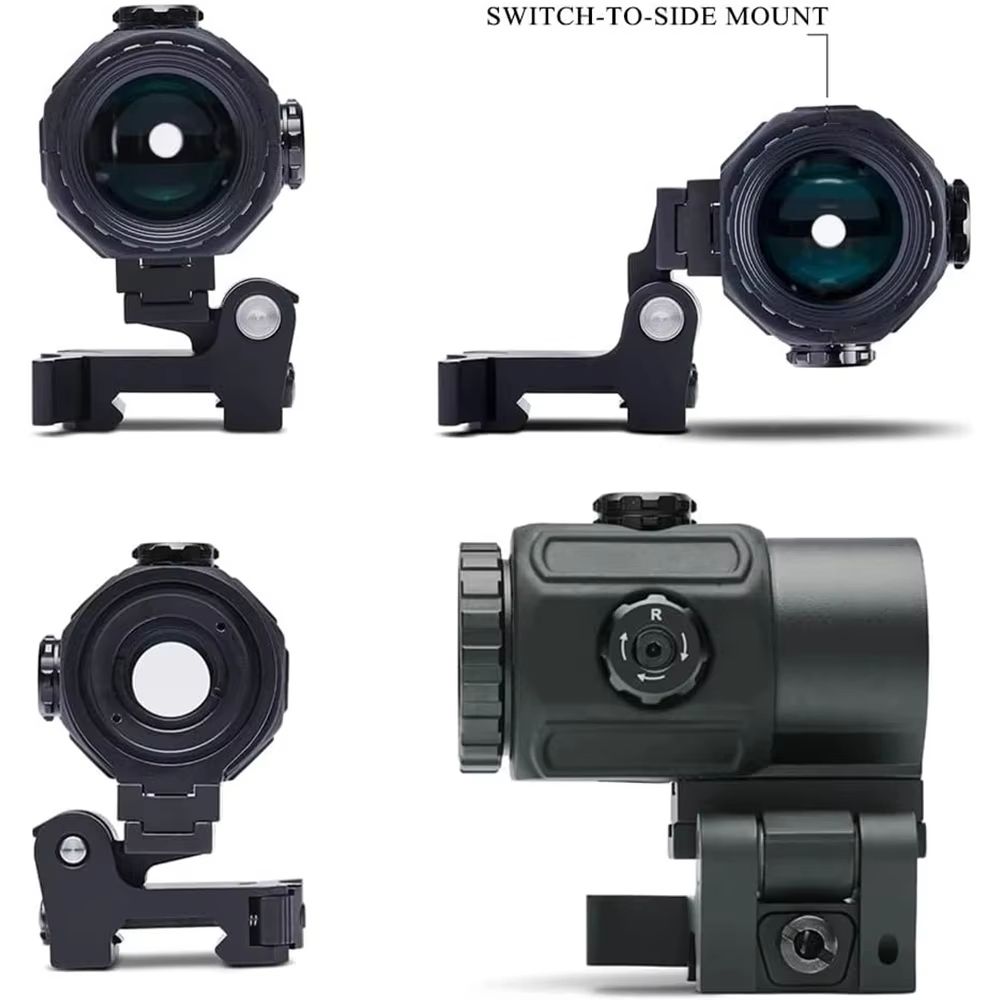 Tactical 558+G43 Holographic Red Dot Sight with 20mm Rail Mount & Quick Detach Lever – Hunting & Airsoft Optic