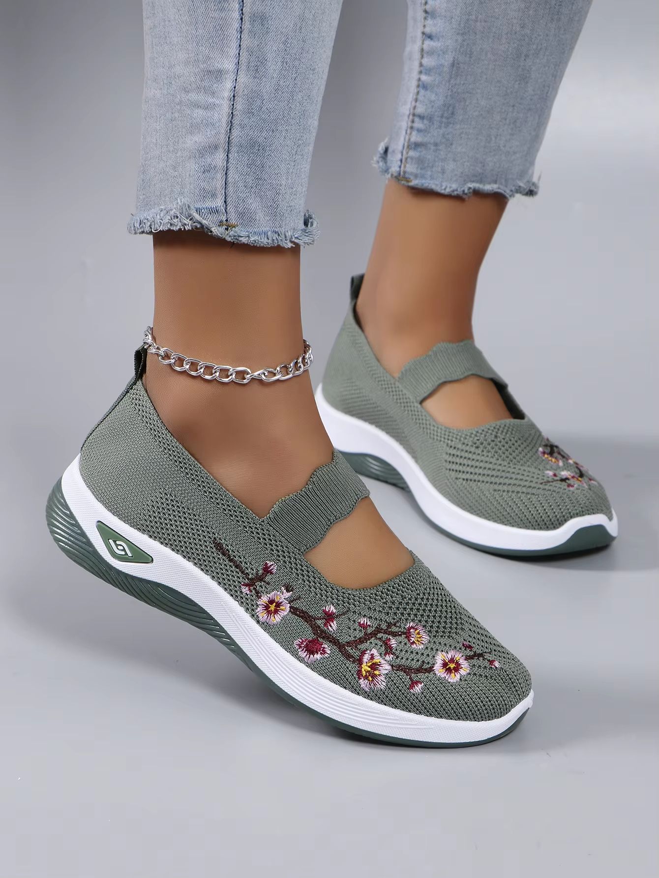AirWeave Summer Mesh Flats – Women's Lightweight Breathable Casual Shoes