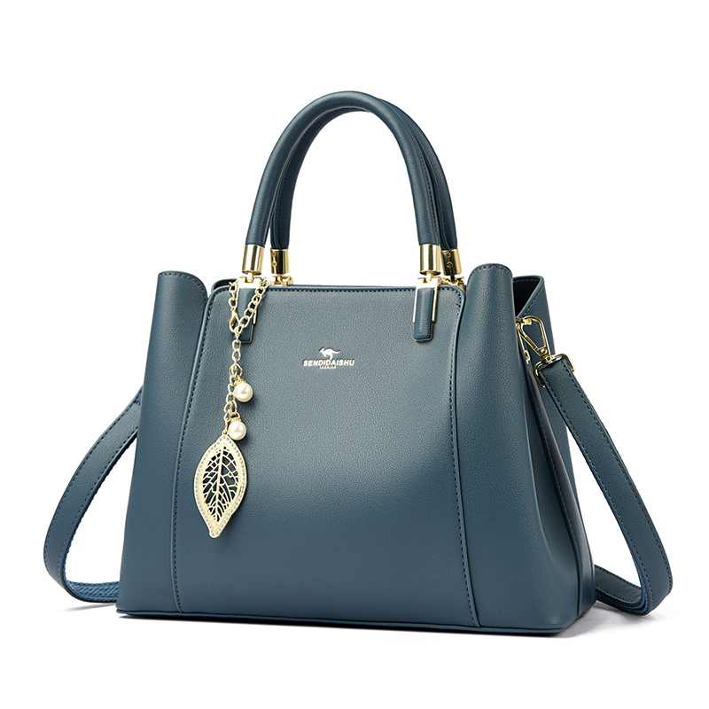 Luxury Women 3-Layer Leather Tote Bag, Stylish, Spacious, and Durable Crossbody Handbag