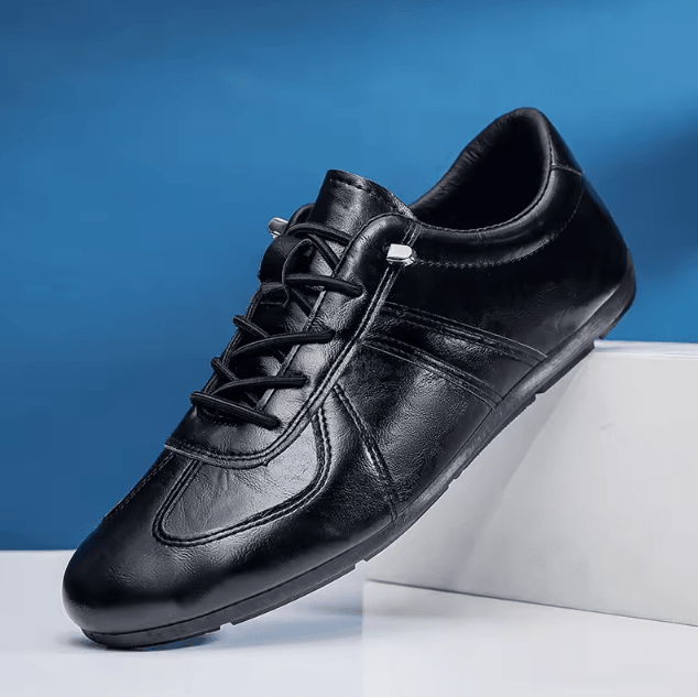 Genuine Leather Mens Casual and Formal Loafers Breathable Comfortable Slip On Walking and Driving Shoes