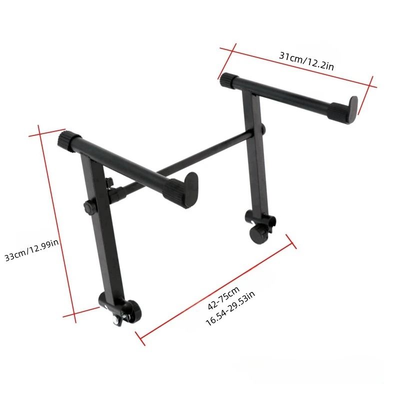 Universal Second Tier Extension Adapter for Keyboard Stands