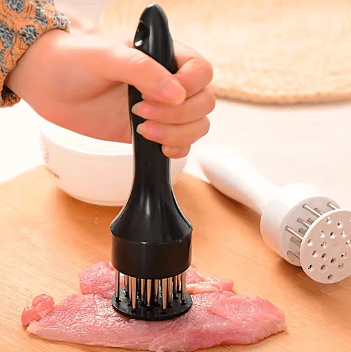 Stainless Steel Meat Tenderizer Needle Steak Tenderizer and Manual Meat Hammer Tool
