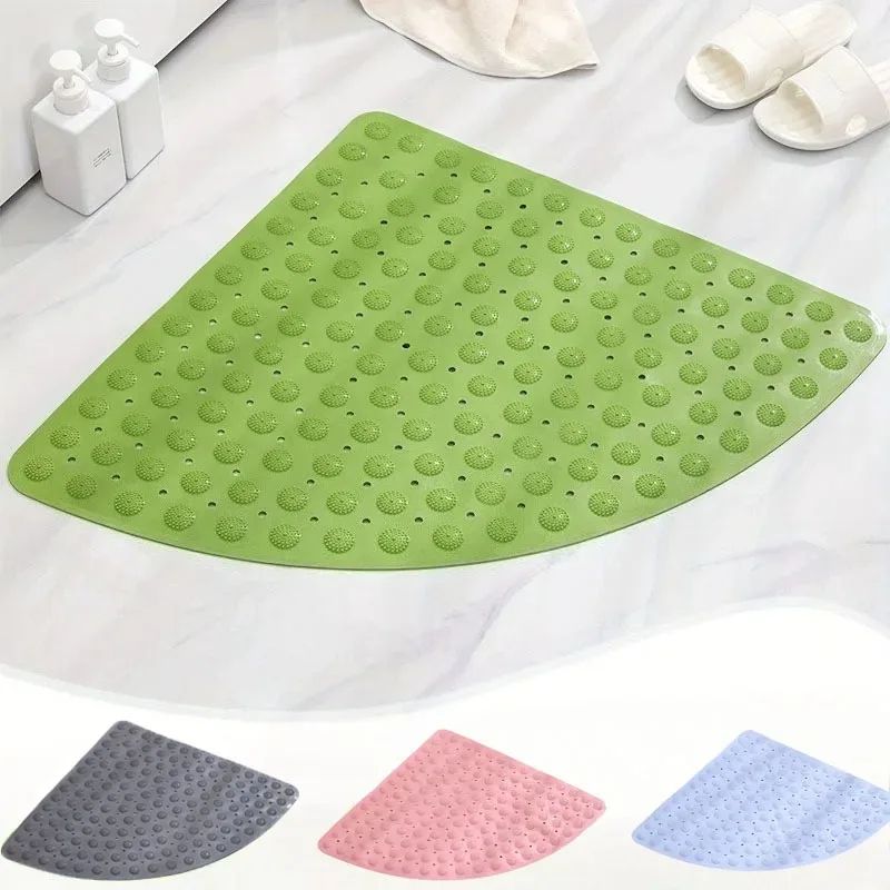 Fan Shaped Anti Slip Bathroom Mat