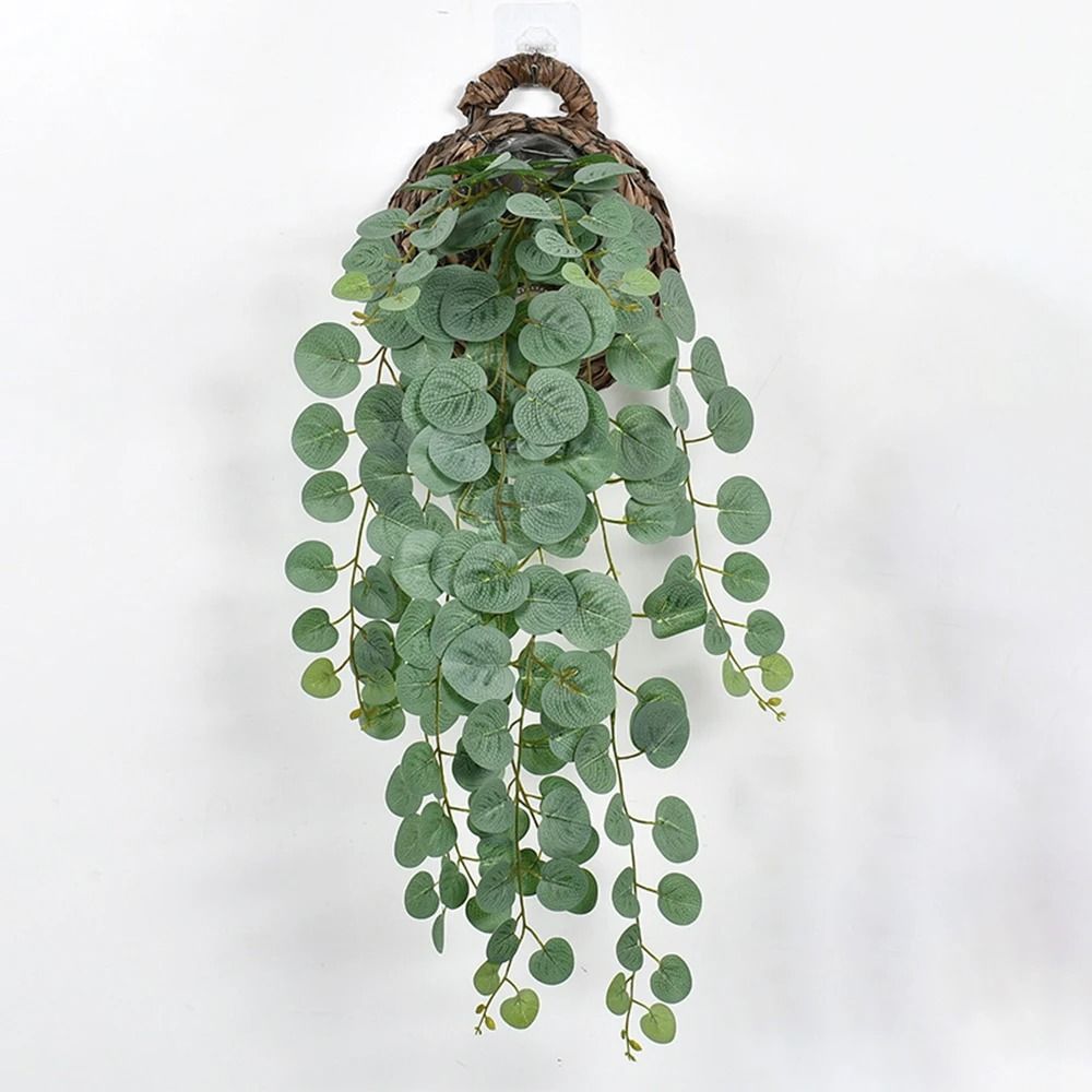 180cm Artificial Eucalyptus Hanging Vine – Artificial Eucalyptus Vine Tropical Wall Decor
