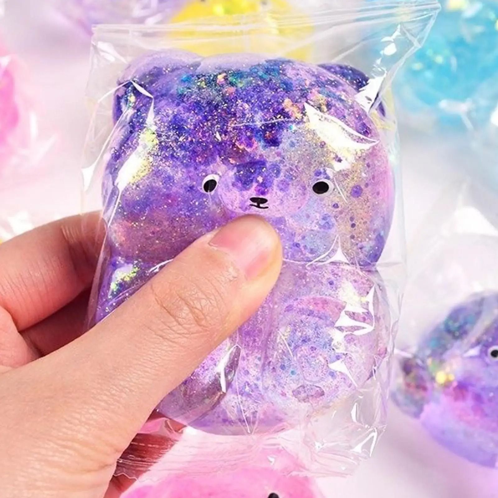 Cartoon Bear Squeeze Sensory Toy