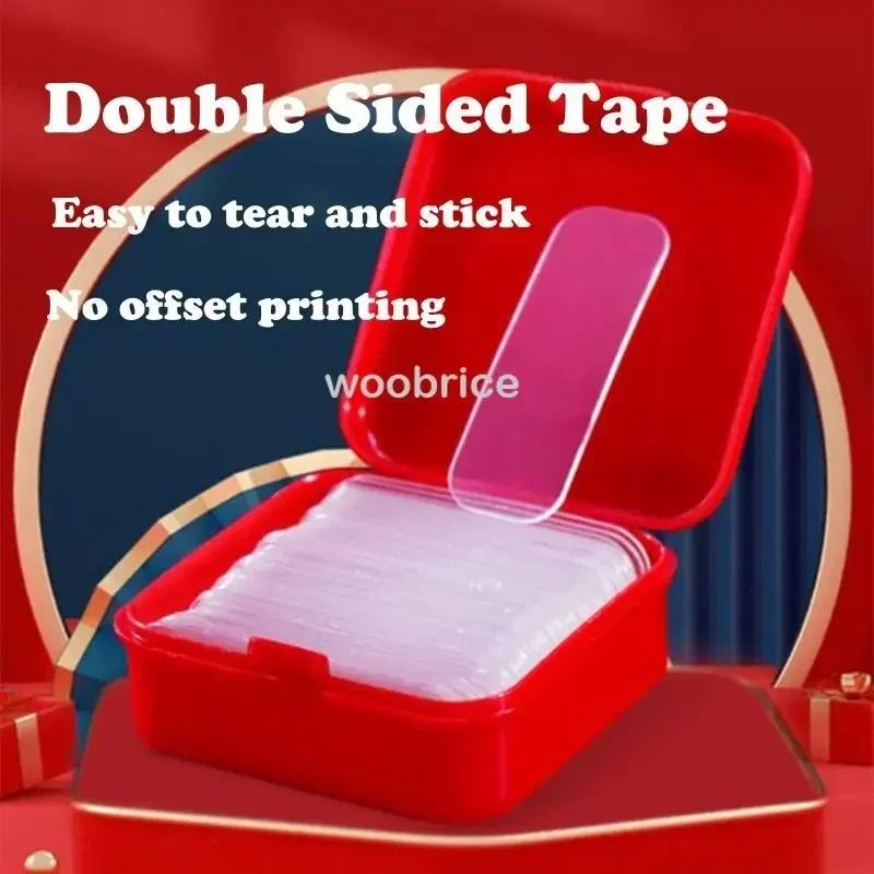 Reusable double sided tape Nano Transparent Strong Wall Mount Adhesive for Home Office Decor