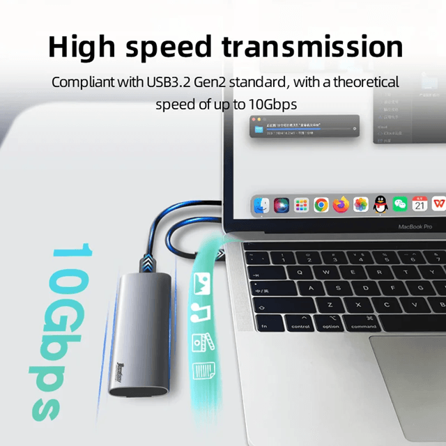 CoolFlow M2 Nvme Ssd Enclosure