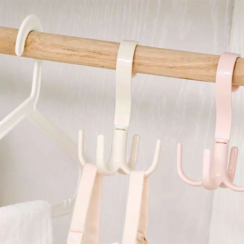 Rotatable Four Claw Hook Hanger Set 3 Pieces